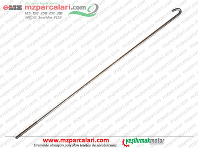 Kanuni MZ 125 Sportstar, 125s Klasik Arka Fren Çubuğu - Çıplak KISA