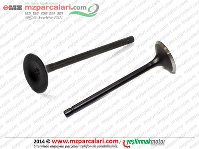 Kanuni MZ 125 Sportstar, 125s Klasik Subap Takımı, Egzoz ve Emme Subabı