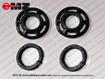 MZ 125, 150, 250, 251, 301, 500 Ön Amortisör İç Plastik Keçeleri - Takım