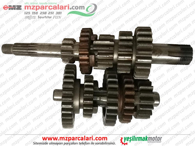 MZ 125, 150 Şanzıman, Vites Dişli Seti Komple