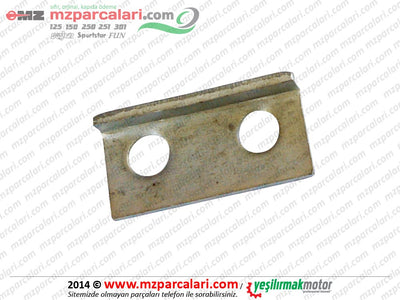 MZ 250, 251, 301 Egzoz Ön Kelepçe Lema Tespit Parçası