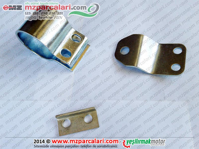 MZ 250, 251, 301 Egzoz Ön Kelepçe Takımı