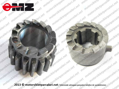 MZ 250, 251, 301 Marş Dişlisi - Takım