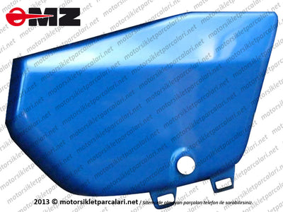 Kanuni MZ 125 Sportstar Sağ Yan Kapak  SİYAH BOYASIZ  HAVA HORTUMUN GEÇTİĞİ YER TIRAŞLANMASI GEREKİYOR