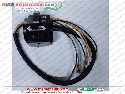 MZ 125, 150, 250, 251, 301 Kumanda Paneli - Eski Model NOT KELEPÇESİZDİR