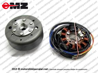 MZ Seyhan 251, 301 Alternatör - Komple, Manyetolu