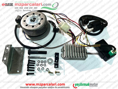 MZ 250, 251, 301 Volant Sistemi