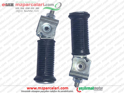 MZ 125, 150, 250, 251  Arka Basamak Sağ Sol Set ESKİ MODEL
