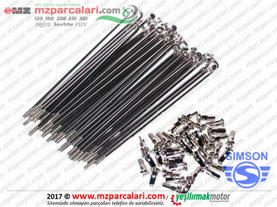 Simson Jant Teli Takımı - S51, S53