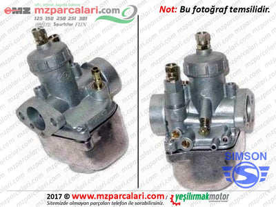 Simson Karbüratör Komple - S51, S53, SD50, SR50,