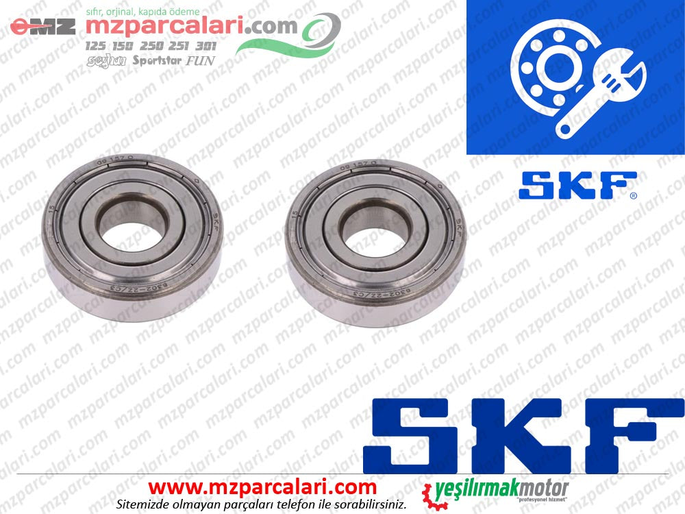 MZ 250, 251, 301 Ön Teker Rulmanı - Takım - SKF Marka