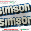 SİMSON S51 Depo Etiketi