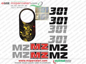 MZ 301 Etiket Takımı