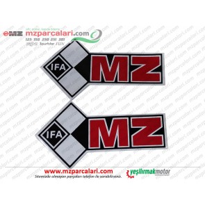 MZ 125, 150, 250, 251, 301 IFA MZ Etiketi