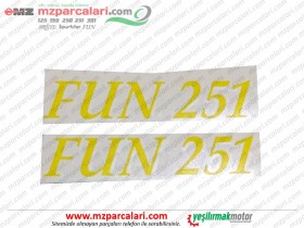 MZ Fun 251 Etiketi
