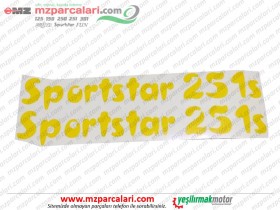 MZ Sportstar 251 Etiket